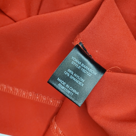 Yoana Baraschi Red Mini Dress Size 4 NWOT - Picture 9 of 10